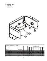 Предварительный просмотр 7 страницы Hoshizaki REMOTE CONDENSER UNIT URC-5F Parts List