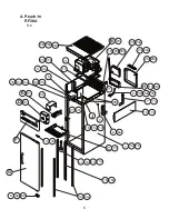 Предварительный просмотр 5 страницы Hoshizaki RF28A Parts List