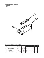 Предварительный просмотр 15 страницы Hoshizaki RF28A Parts List