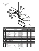 Предварительный просмотр 18 страницы Hoshizaki RF28A Parts List