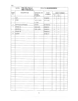 Preview for 14 page of Hoshizaki RNC-120A-LA Parts List