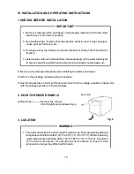 Preview for 14 page of Hoshizaki ROX-20TA-U Instruction Manual