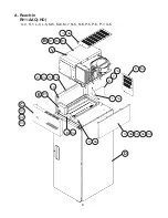 Предварительный просмотр 6 страницы Hoshizaki SafeTemp RH1-AAC Parts List