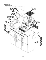 Предварительный просмотр 10 страницы Hoshizaki SafeTemp RH1-AAC Parts List