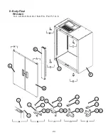 Предварительный просмотр 24 страницы Hoshizaki SafeTemp RH1-AAC Parts List