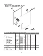 Предварительный просмотр 57 страницы Hoshizaki SafeTemp RH1-AAC Parts List