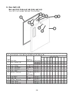 Предварительный просмотр 58 страницы Hoshizaki SafeTemp RH1-AAC Parts List