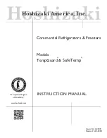 Hoshizaki SafeTemp Instruction Manual предпросмотр