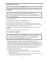 Предварительный просмотр 5 страницы Hoshizaki SafeTemp Instruction Manual