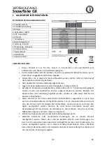 Предварительный просмотр 48 страницы Hoshizaki SCR-130BH Operation, Maintenance And Installation Manual