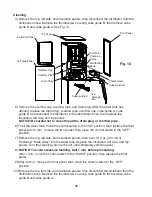 Preview for 28 page of Hoshizaki Serenity Series KMS-830MLH Instruction Manual