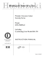 Hoshizaki SRK-7H Instruction Manual preview