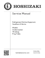 Hoshizaki Steelheart B Series Service Manual предпросмотр