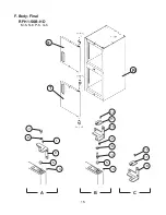 Предварительный просмотр 15 страницы Hoshizaki Temp Guard RFH1-SSB-HD Parts List