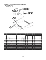 Предварительный просмотр 19 страницы Hoshizaki Temp Guard RFH1-SSB-HD Parts List