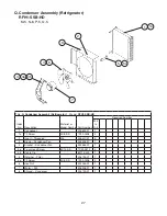 Предварительный просмотр 27 страницы Hoshizaki Temp Guard RFH1-SSB-HD Parts List