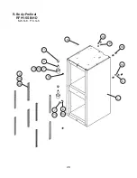 Предварительный просмотр 28 страницы Hoshizaki Temp Guard RFH1-SSB-HD Parts List