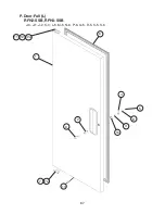 Предварительный просмотр 67 страницы Hoshizaki Temp Guard RFH2-SSB Parts List