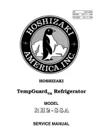 Предварительный просмотр 1 страницы Hoshizaki Temp Guard RH2-SSA Service Manual