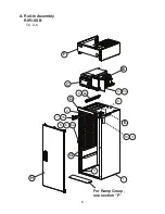 Предварительный просмотр 5 страницы Hoshizaki Temp Guard RIR1-SSB Parts List