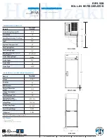 Предварительный просмотр 2 страницы Hoshizaki Temp Guard RIR1-SSB Specifications