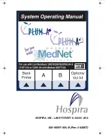 Hospira 20678-04 Operating Manual предпросмотр