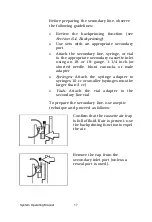 Предварительный просмотр 23 страницы Hospira Micro Macro plum XL System Operating Manual