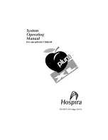 Предварительный просмотр 1 страницы Hospira Plum XL System Operating Manual