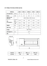 Предварительный просмотр 8 страницы HOSSEVEN HRG-12 User Manual