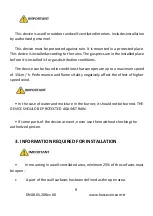 Preview for 10 page of HOSSEVEN HRG-12 User Manual