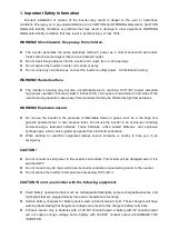 Preview for 3 page of Host HIV10GH1P116 Product Instruction Manual