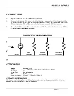 Предварительный просмотр 4 страницы Hostess HL6232 Service Manual