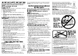 Предварительный просмотр 1 страницы HOT TOOLS HTBW1861 Use And Care Instruction Manual