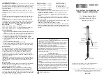 Предварительный просмотр 1 страницы HOT TOOLS HTIR1576F Use And Care Instruction Manual