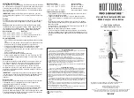 HOT TOOLS PRO SIGNATURE HTIR1575F Use And Care Instruction Manual preview