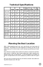 Preview for 3 page of HOT TUBS MOC-1545-3 Pre-Delivery Manual