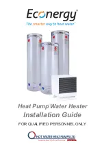 Предварительный просмотр 1 страницы HOT WATER HEAT PUMPS Econergy EC L Series Installation Manual