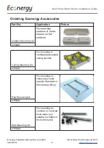 Предварительный просмотр 8 страницы HOT WATER HEAT PUMPS Econergy EC L Series Installation Manual