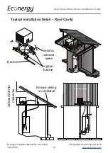 Предварительный просмотр 12 страницы HOT WATER HEAT PUMPS Econergy EC L Series Installation Manual