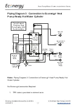 Предварительный просмотр 17 страницы HOT WATER HEAT PUMPS Econergy EC L Series Installation Manual