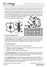 Предварительный просмотр 19 страницы HOT WATER HEAT PUMPS Econergy EC L Series Installation Manual