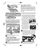 Hot Wheels B610S Instruction Manual preview