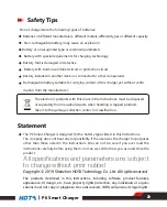 Preview for 33 page of HOTA P6 Operating Instructions Manual