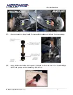 Preview for 7 page of Hotchkis 2207C Installation Instructions Manual