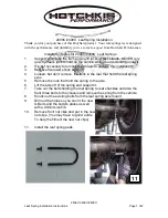 Preview for 24 page of Hotchkis 2207C Installation Instructions Manual