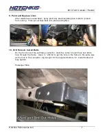 Preview for 7 page of Hotchkis 4013 Manual