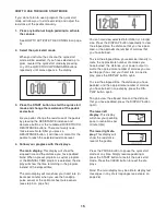 Preview for 15 page of Hotel Fitness HF-XT9800-E User Manual