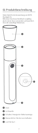 Предварительный просмотр 8 страницы HOTO QWSDT003 Manual