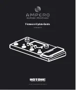 Preview for 1 page of Hotone Ampero MP-100 Firmware Update Manual