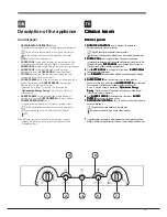 Предварительный просмотр 3 страницы Hotpoint Ariston 3Q AA W T/HA Operating Instructions Manual